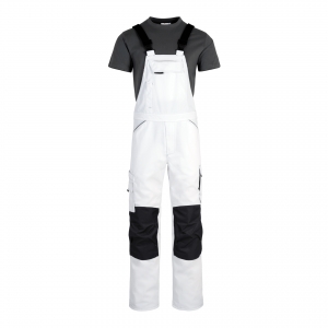 Latzhose GREY BULL 2.0 mit Knieverstärkung